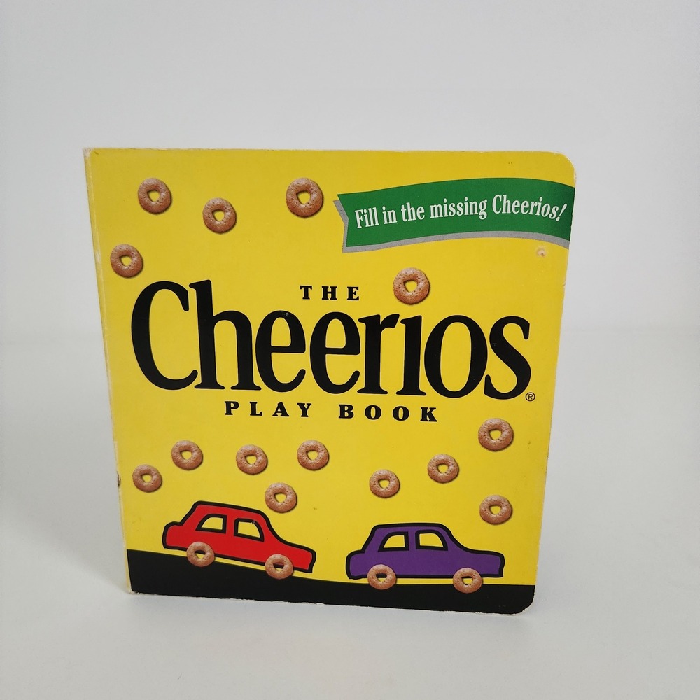 The Cheerios Play Book Lee Wade Board Book Interactive Toddler Activity 1998